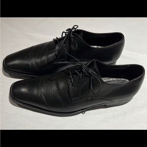 To Boot New York Derrick Adam Men's Lace Up Black Shoes Size 9.5